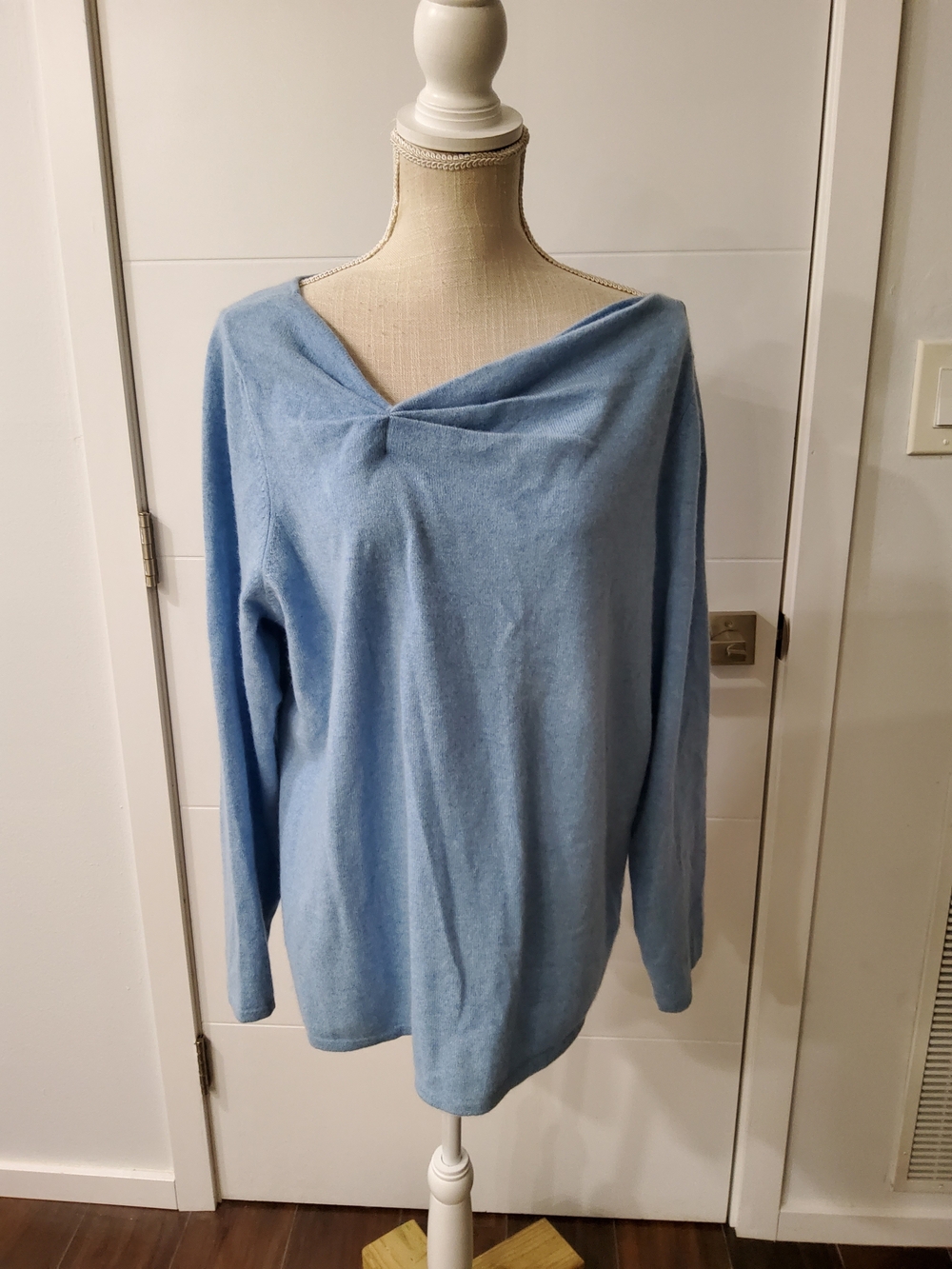 Alfani 100% Cashmere Knit Sweater Size 3X - Picture 3 of 8